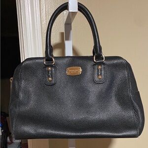 Michael Kors Black Leather Handbag
